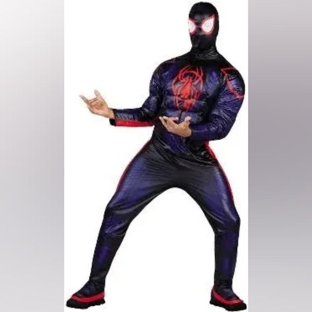 Miles Morales Spider-Man Costume - Black and Red